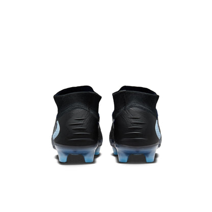 Nike Phantom 6 High Elite FG Firm Ground Soccer Cleats -Black/Black