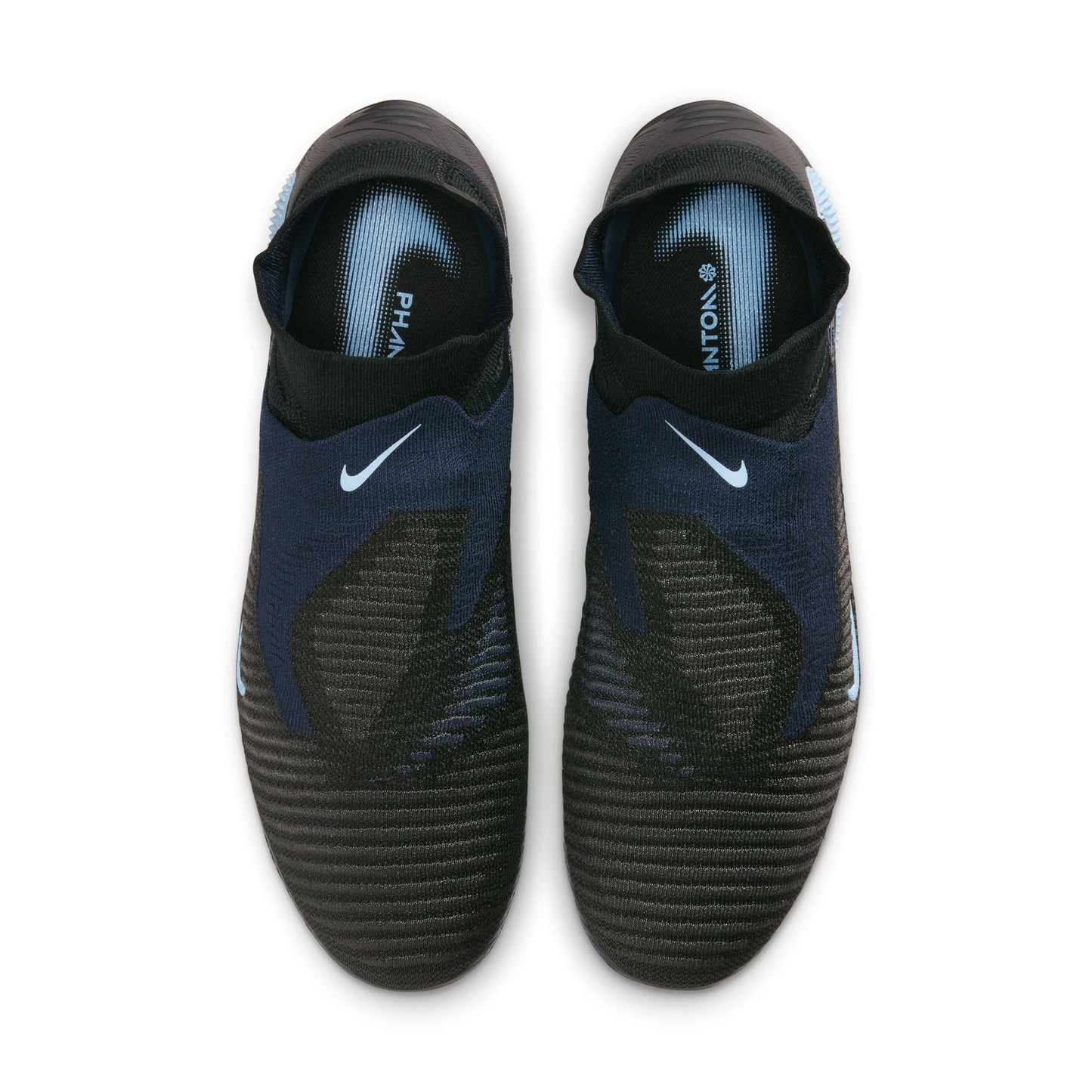 Nike Phantom 6 High Elite FG Firm Ground Soccer Cleats -Black/Black