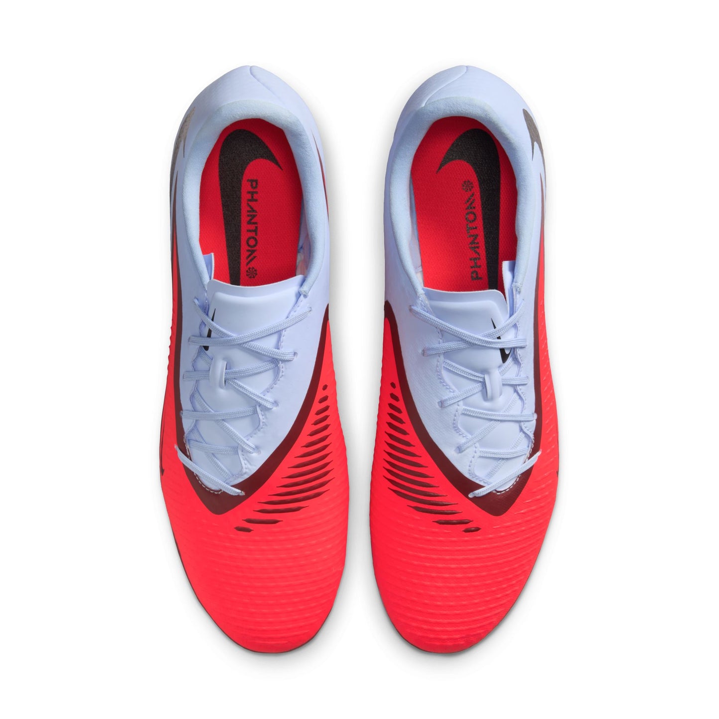 Nike Phantom 6 Low Academy FG/MG Soccer Cleat - Royal Tint/ Bright Crimson