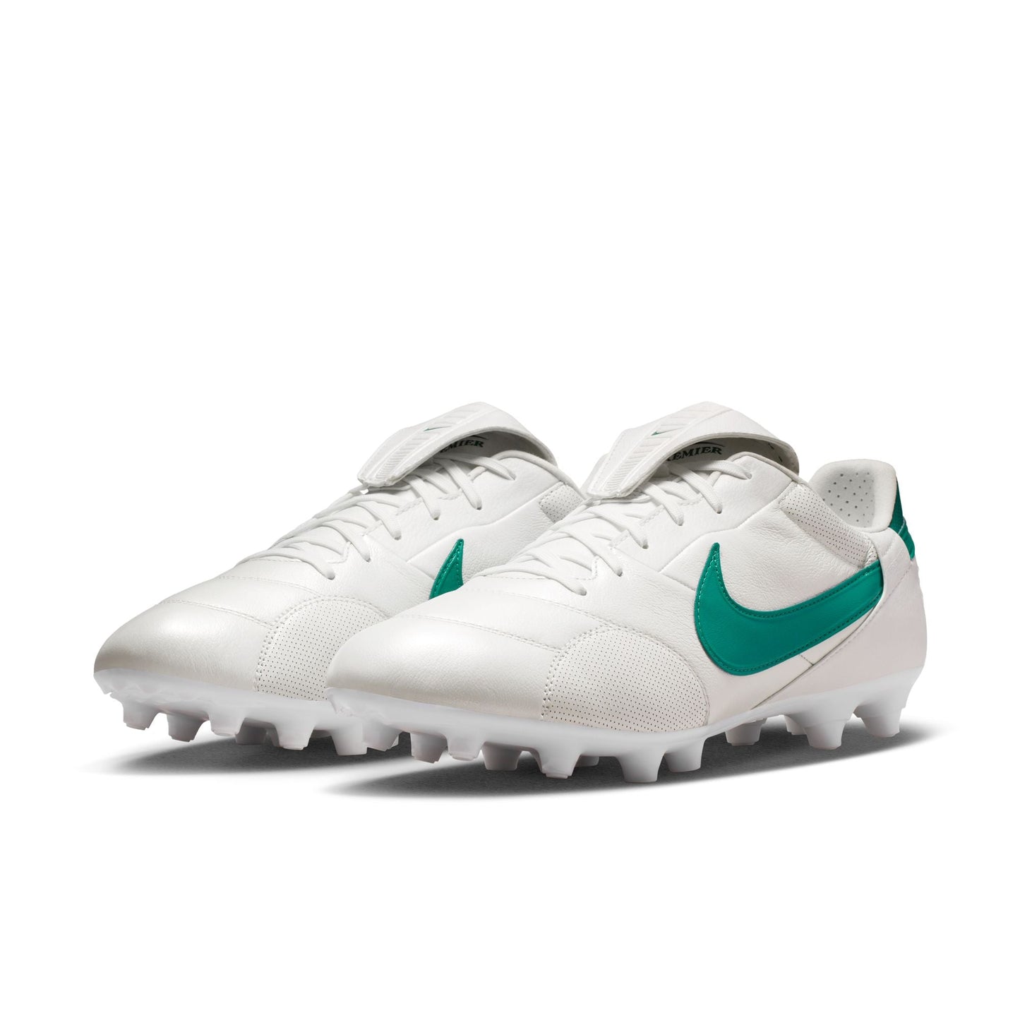 Nike Premier III FG Firm Ground Soccer Cleat - Metallic Summit White/Mystic Green