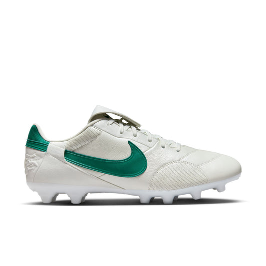 Nike Premier III FG Firm Ground Soccer Cleat - Metallic Summit White/Mystic Green