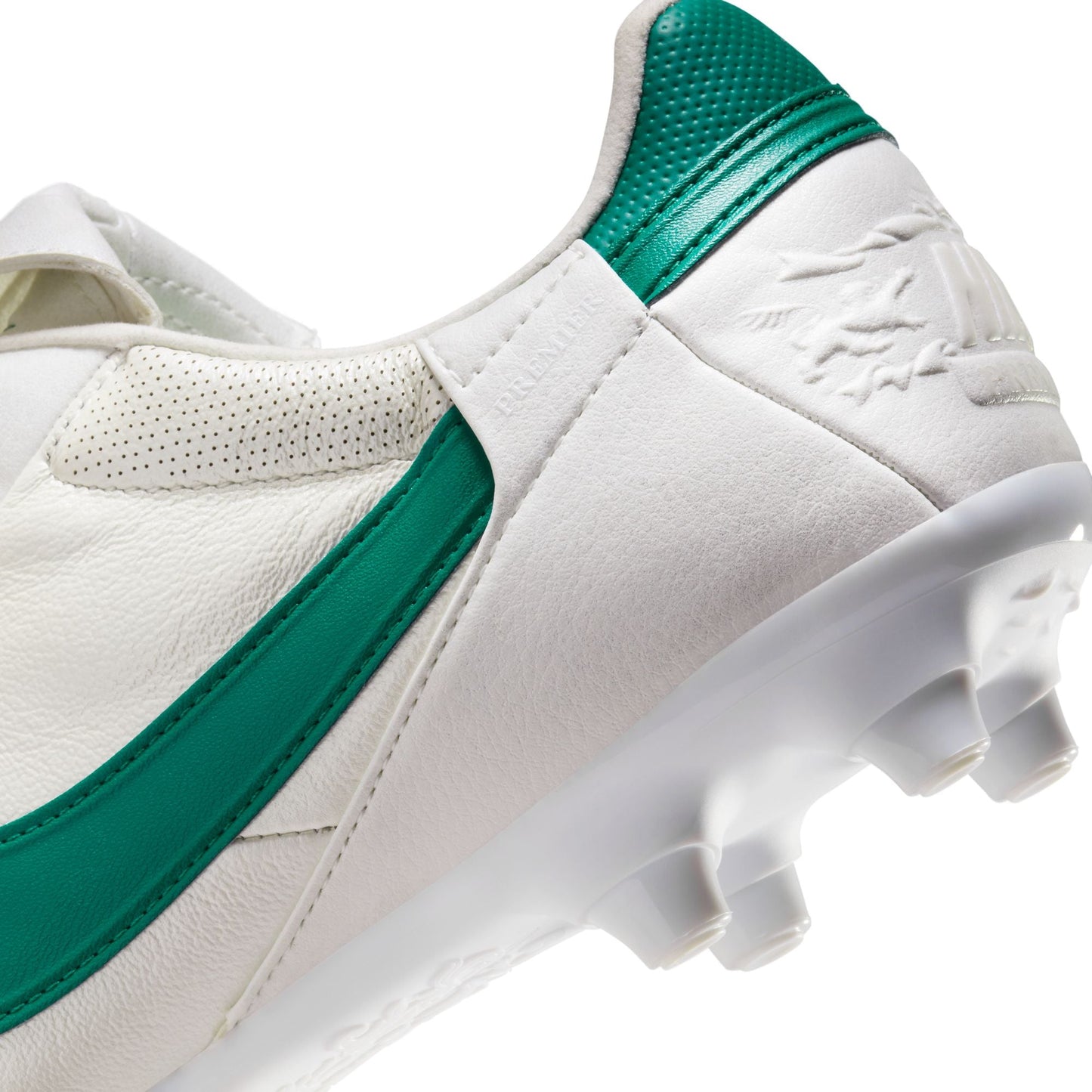 Nike Premier III FG Firm Ground Soccer Cleat - Metallic Summit White/Mystic Green