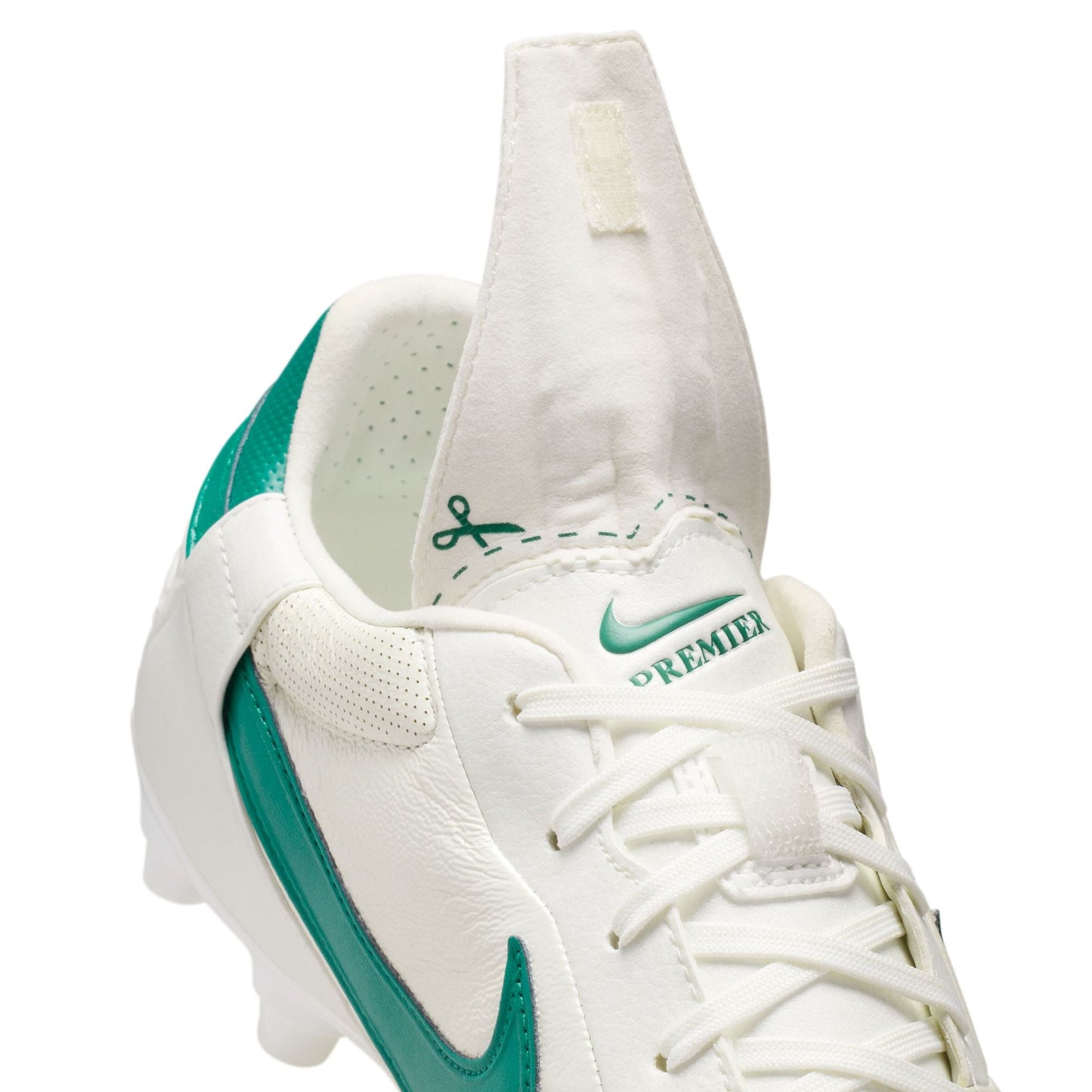 Nike Premier III FG Firm Ground Soccer Cleat - Metallic Summit White/Mystic Green