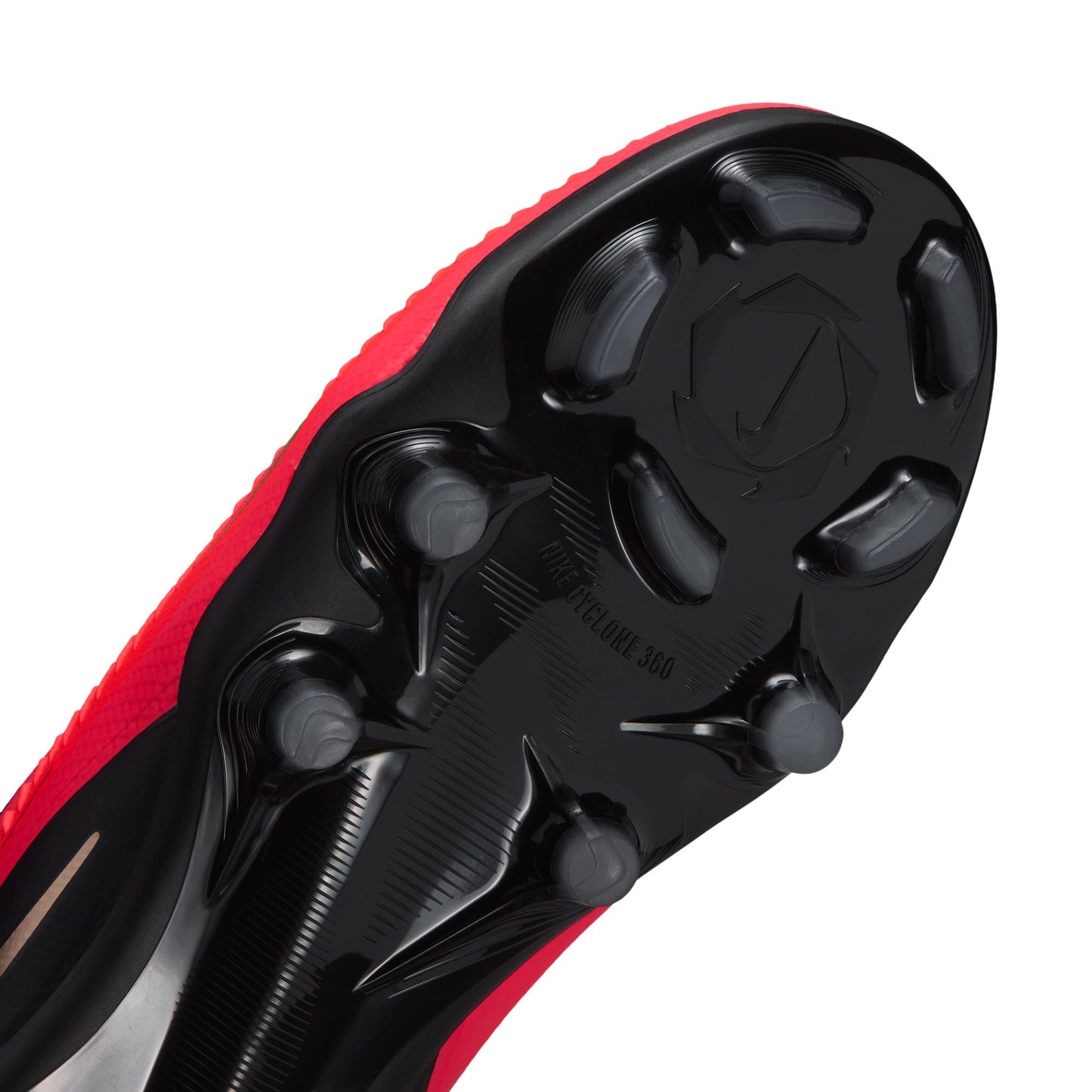 Nike Junior Phantom 6 Low Pro MG Multi Ground-  Bright Crimson/Black