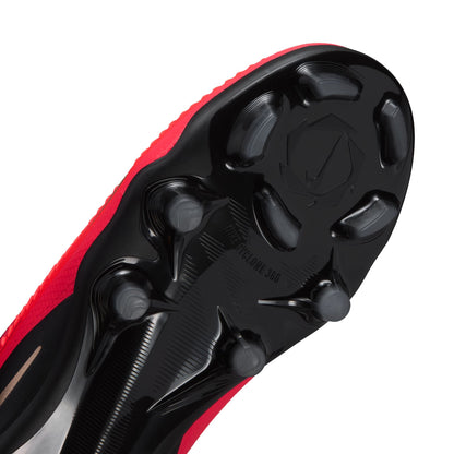 Nike Junior Phantom 6 Low Pro MG Multi Ground-  Bright Crimson/Black