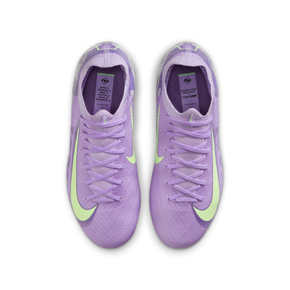 Nike United Jr. Mercurial Vapor 16 Pro FG Firm Ground Soccer Cleat- Purple Agate/Barely Volt