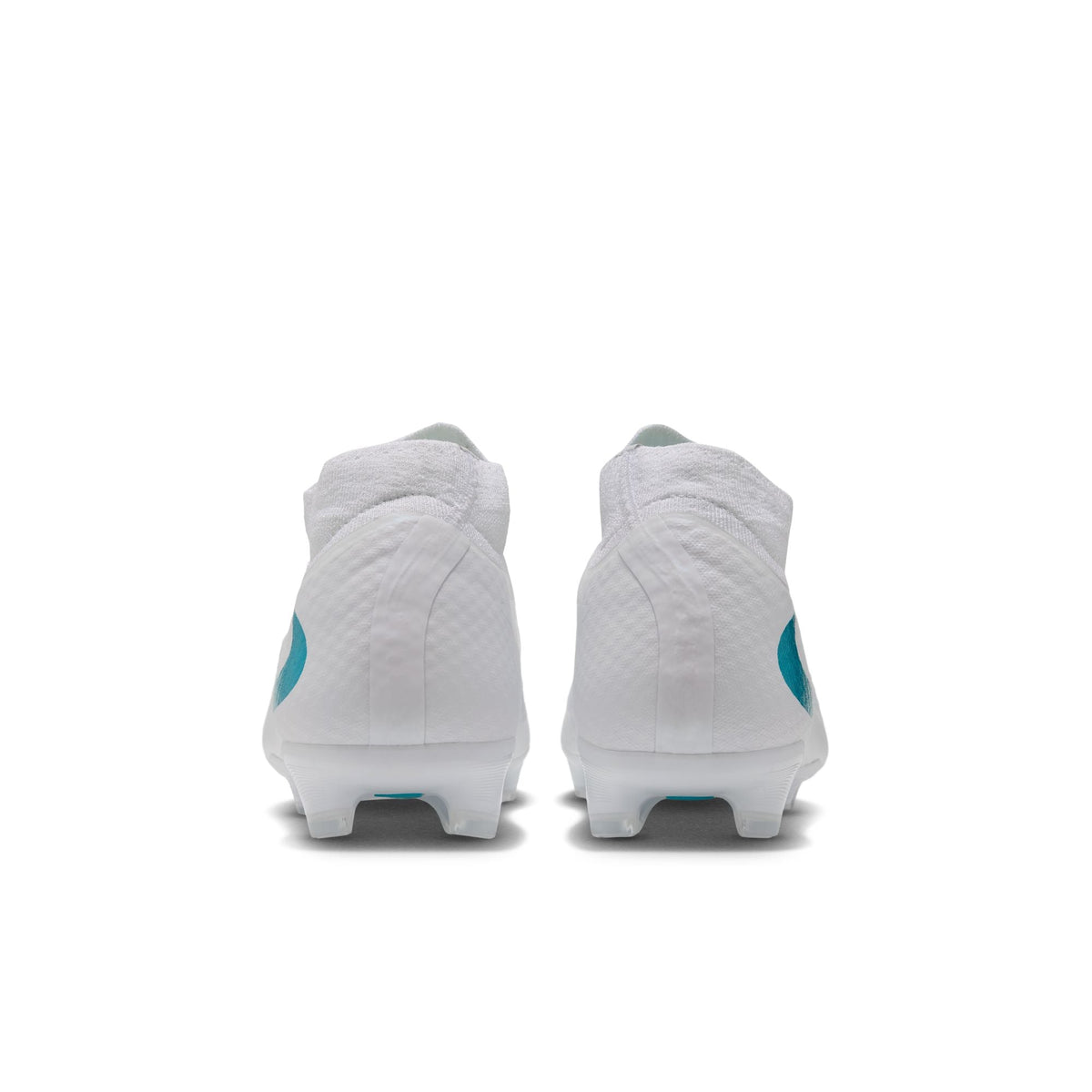 Nike Phantom 6 High Academy FG Firm Ground Soccer Shoes - White/ Dusty Cactus/ White