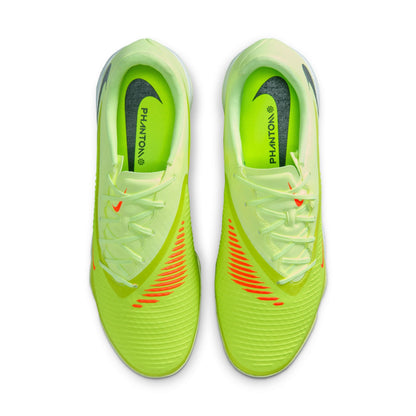 Nike Phantom 6 Low Academy TF Turf Soccer Cleats-  Hyper Crimson/Black/ Life Lime