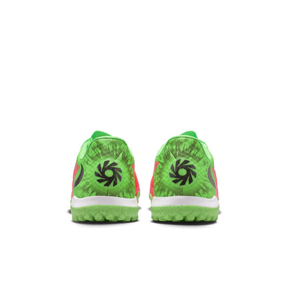 Nike Phantom 6 Low "Erling Haaland" Academy TF Turf Soccer Cleat - Hot Punch/Black/Green Strike