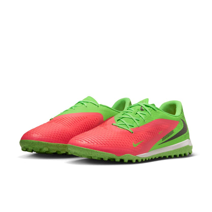 Nike Phantom 6 Low "Erling Haaland" Academy TF Turf Soccer Cleat - Hot Punch/Black/Green Strike