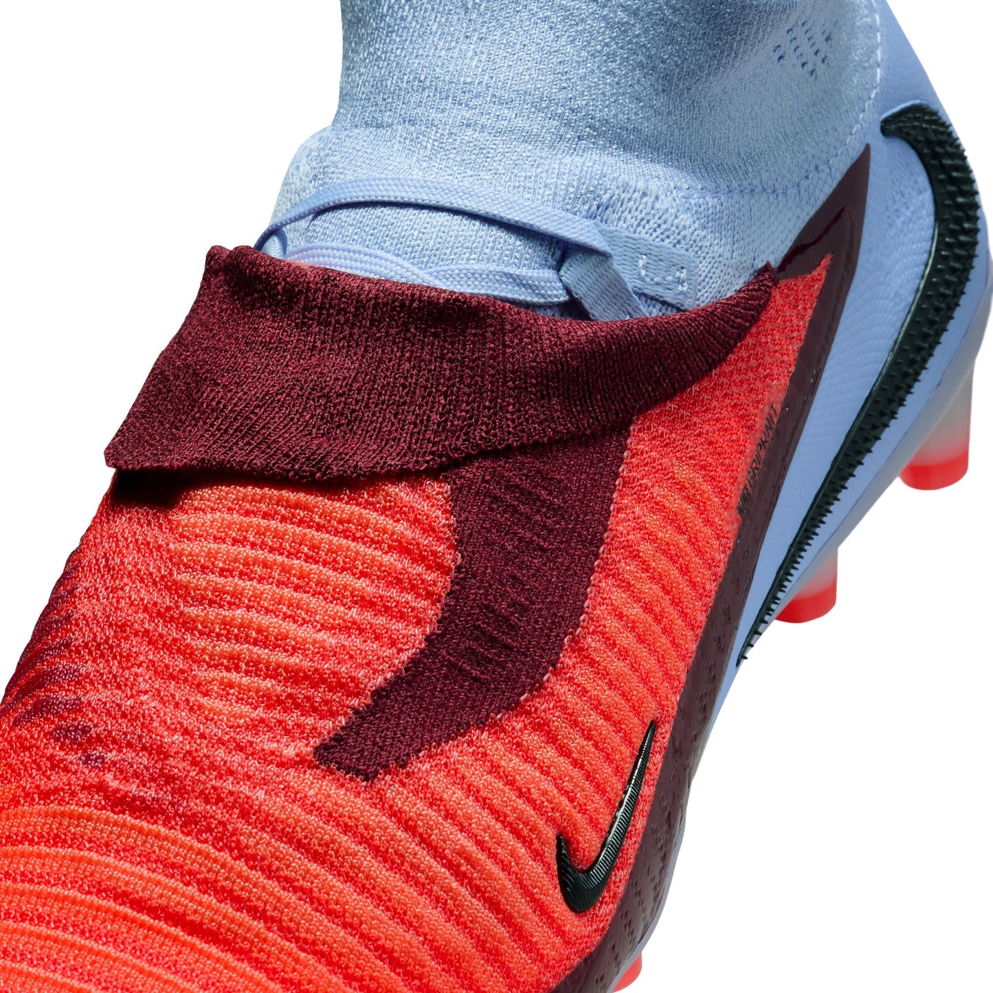 Nike Phantom 6 High Elite AG Artificial-Grass Soccer Cleats - Royal Tint/Bright Crimson/Black