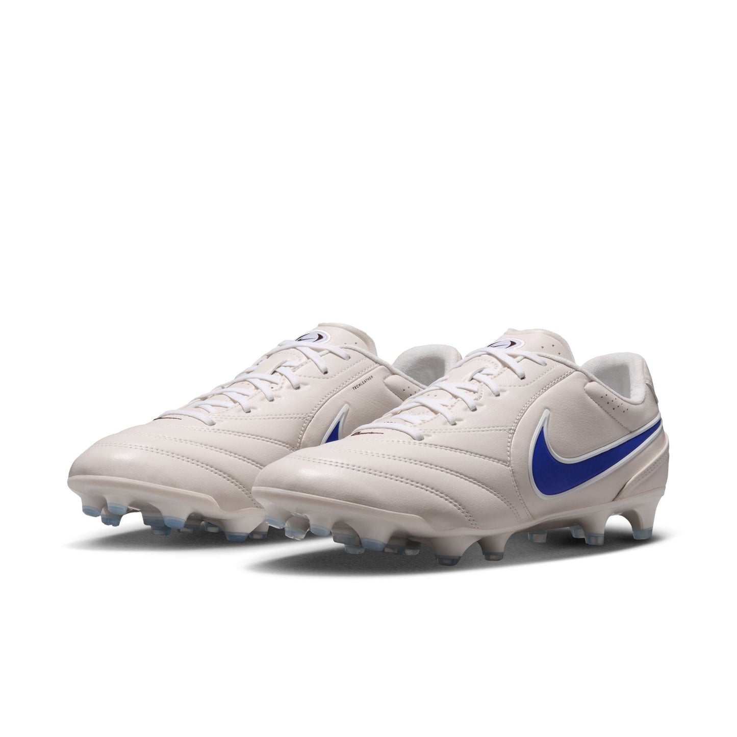 Nike Tiempo Ligera Pro FG Firm Ground Soccer Cleats- Chalk/Racer Blue/White