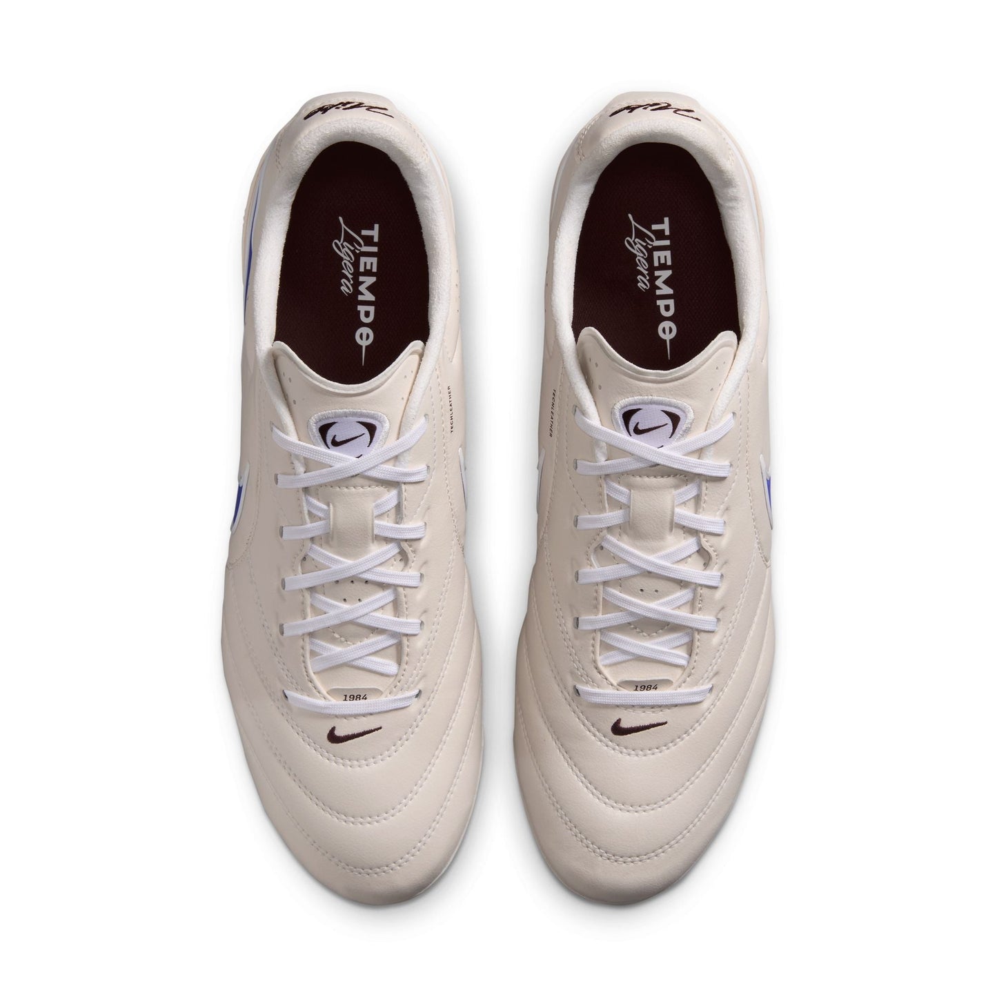 Nike Tiempo Ligera Pro FG Firm Ground Soccer Cleats- Chalk/Racer Blue/White