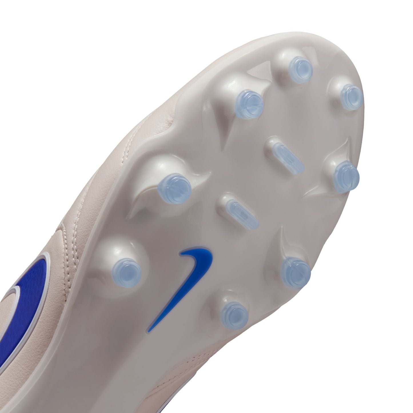 Nike Tiempo Ligera Pro FG Firm Ground Soccer Cleats- Chalk/Racer Blue/White