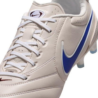 Nike Tiempo Ligera Pro FG Firm Ground Soccer Cleats- Chalk/Racer Blue/White