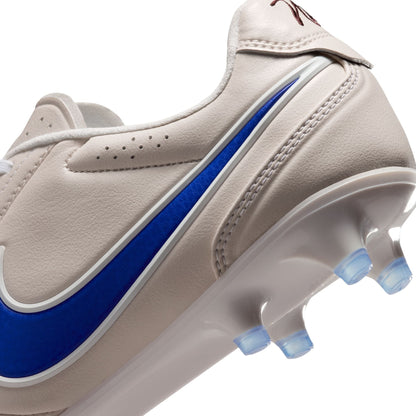 Nike Tiempo Ligera Pro FG Firm Ground Soccer Cleats- Chalk/Racer Blue/White