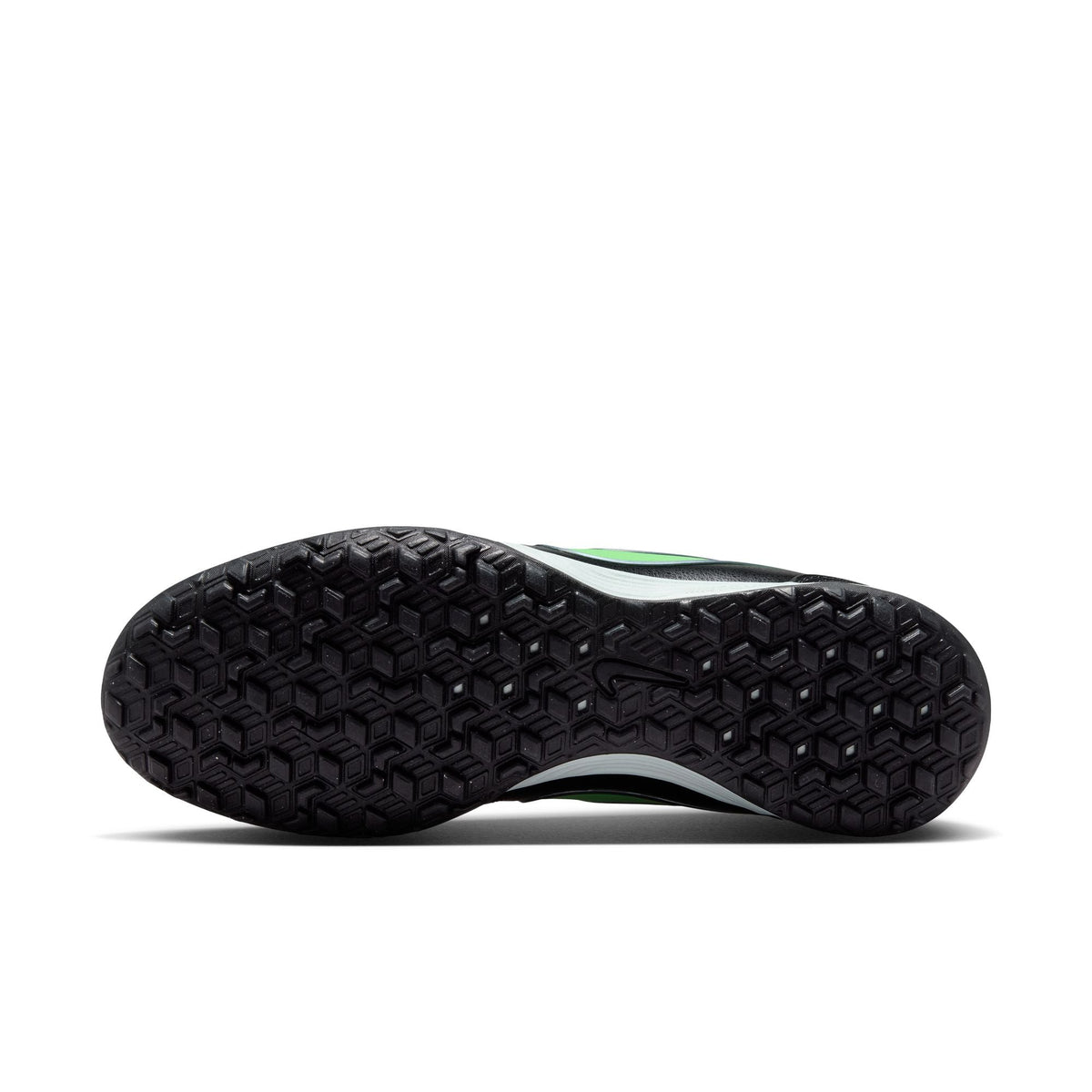 Nike Tiempo Ligera Pro TF Turf Soccer Cleats- Black/Illusion Green/Black
