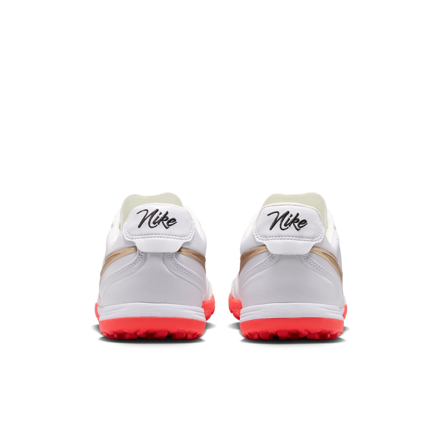 Nike Tiempo Ligera 10 Pro TF Soccer Shoes - White/ Blur/ Bright Crimson