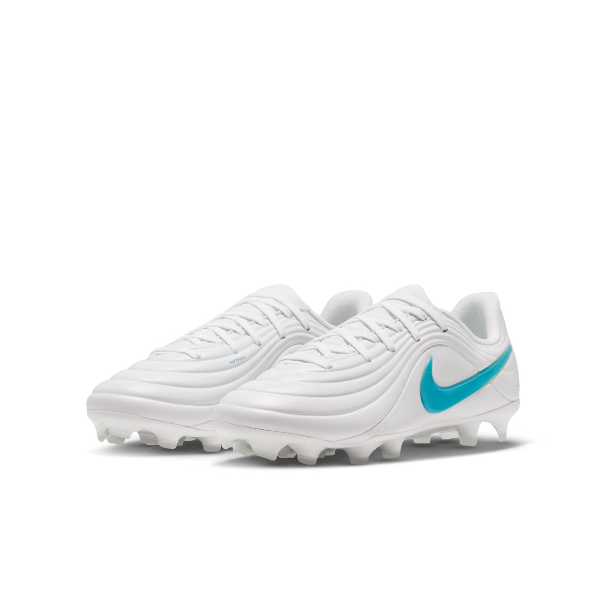 Nike Junior Tiempo Maestro Academy FG Firm Ground Soccer Cleat - White/ Dusty Cactus