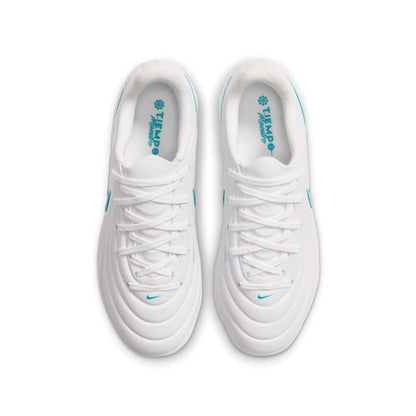 Nike Junior Tiempo Maestro Academy FG Firm Ground Soccer Cleat - White/ Dusty Cactus