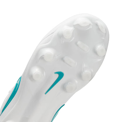 Nike Junior Tiempo Maestro Academy FG Firm Ground Soccer Cleat - White/ Dusty Cactus