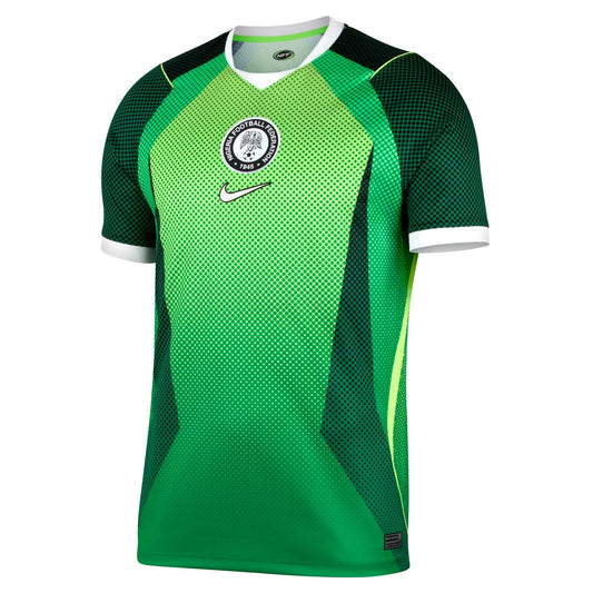 Big Kids' Nike Dri-FIT Soccer Short-Sleeve Jersey Nigeria 2026 Stadium Home