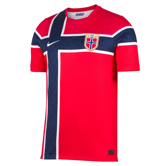 Big Kids' Nike Dri-FIT Soccer Replica Jersey Norway 2026 Stadium Home