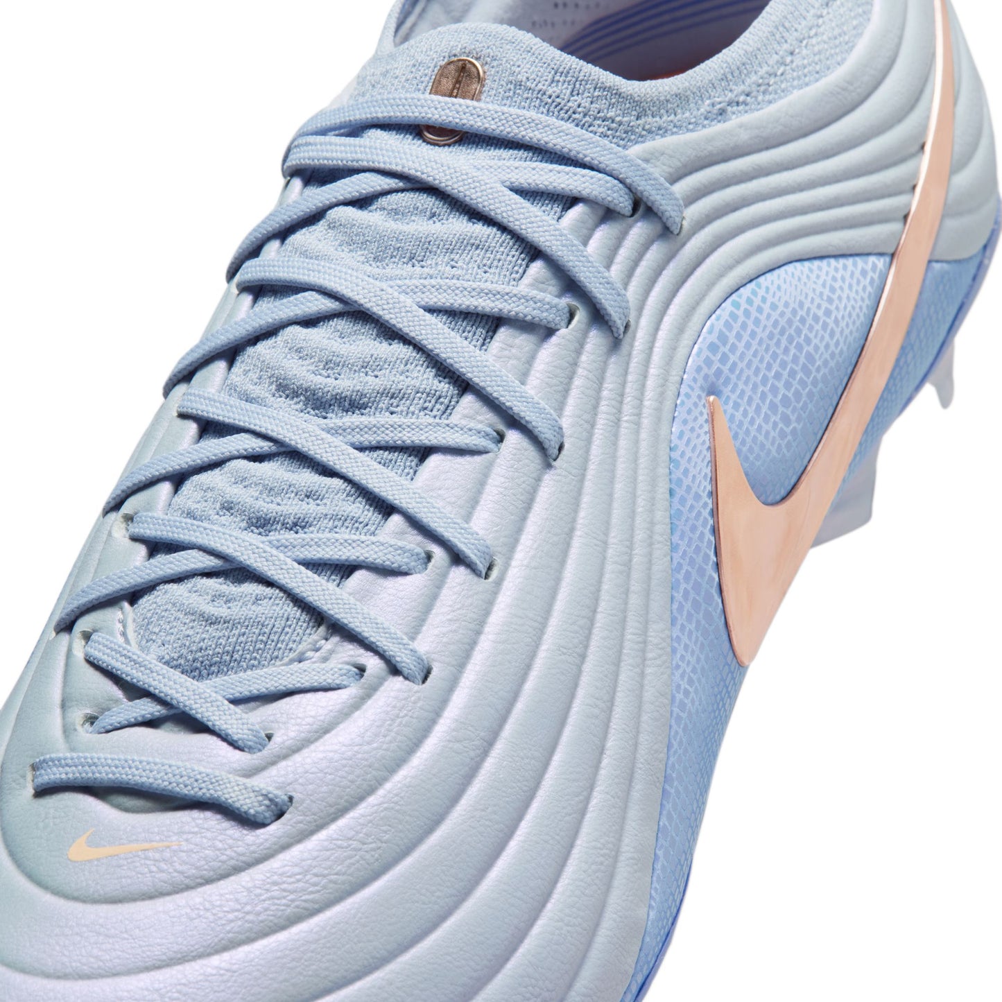 Nike Tiempo Maestro Elite LV8 FG Firm Ground Soccer Cleats-  Ghost/Crimson Tint/Royal Pulse