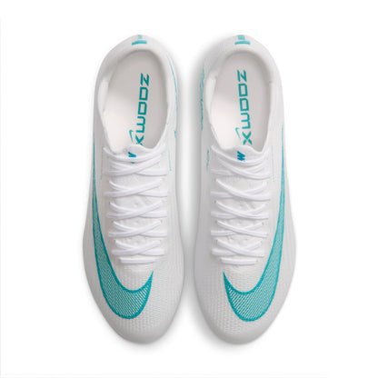 Nike Air Zoom Mercurial Superfly 11 Elite FG Firm-Ground Low-Top Soccer Cleats- White/Dusty Cactus