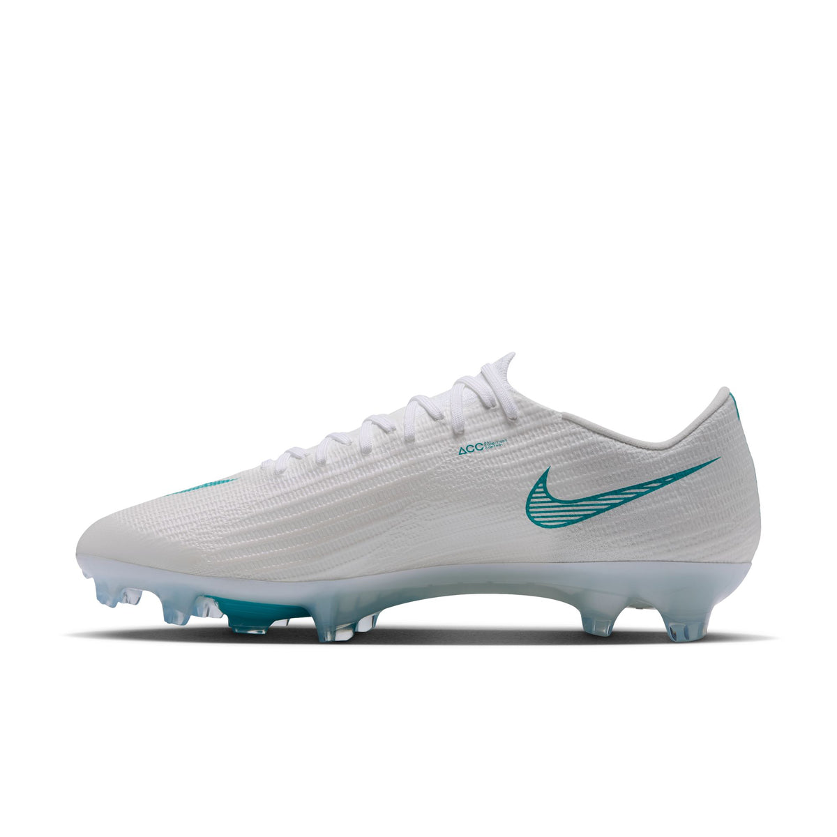 Nike Air Zoom Mercurial Superfly 11 Elite FG Firm-Ground Low-Top Soccer Cleats- White/Dusty Cactus
