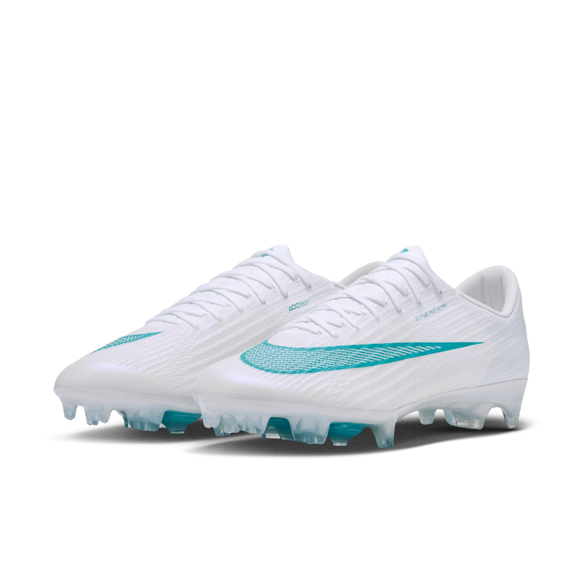 Nike Mercurial Vapor 17 Elite FG Firm-Ground Low-Top Soccer Cleats- White/Dusty Cactus