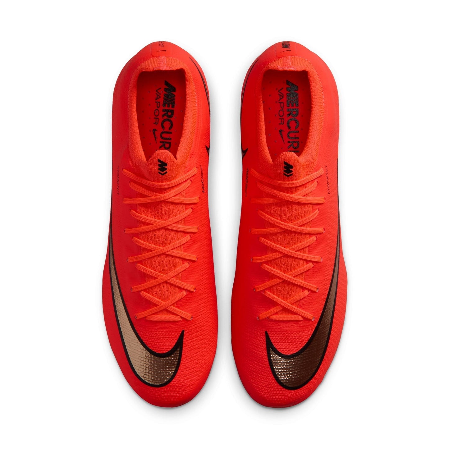 Nike Mercurial Vapor 17 Elite FG Firm-Ground Low-Top Soccer Cleats- Bright Crimson/Blur