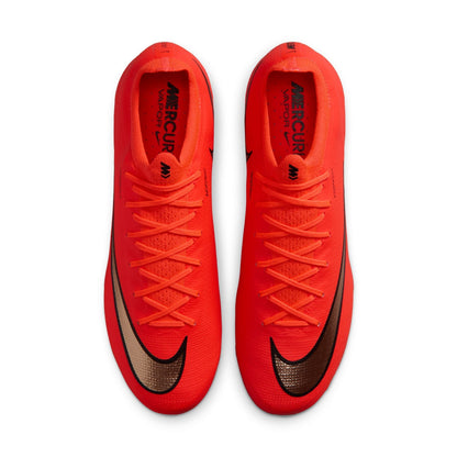 Nike Mercurial Vapor 17 Elite FG Firm-Ground Low-Top Soccer Cleats- Bright Crimson/Blur