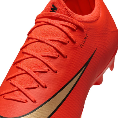 Nike Air Zoom Mercurial Vapor 17 Pro FG Firm-Ground Low-Top Soccer Cleats - Bright Crimson/Blur
