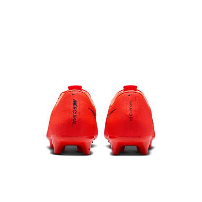 Nike Zoom Mercurial Vapor 17 Academy FG Firm Ground Soccer Cleats - Bright Crimson/ Blur