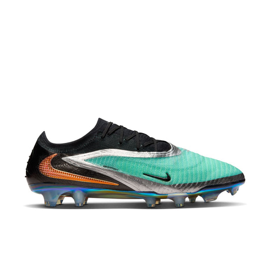 Nike Phantom 6 Low Elite FG/MG Soccer Cleat - Chrome/Black