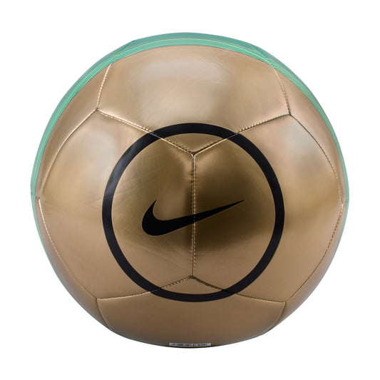 Nike Total 90 Metallic Academy Soccer Ball - Metallic Gold/Clover/Black