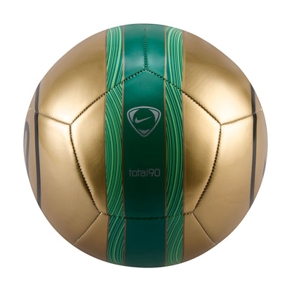 Nike Total 90 Metallic Academy Soccer Ball - Metallic Gold/Clover/Black