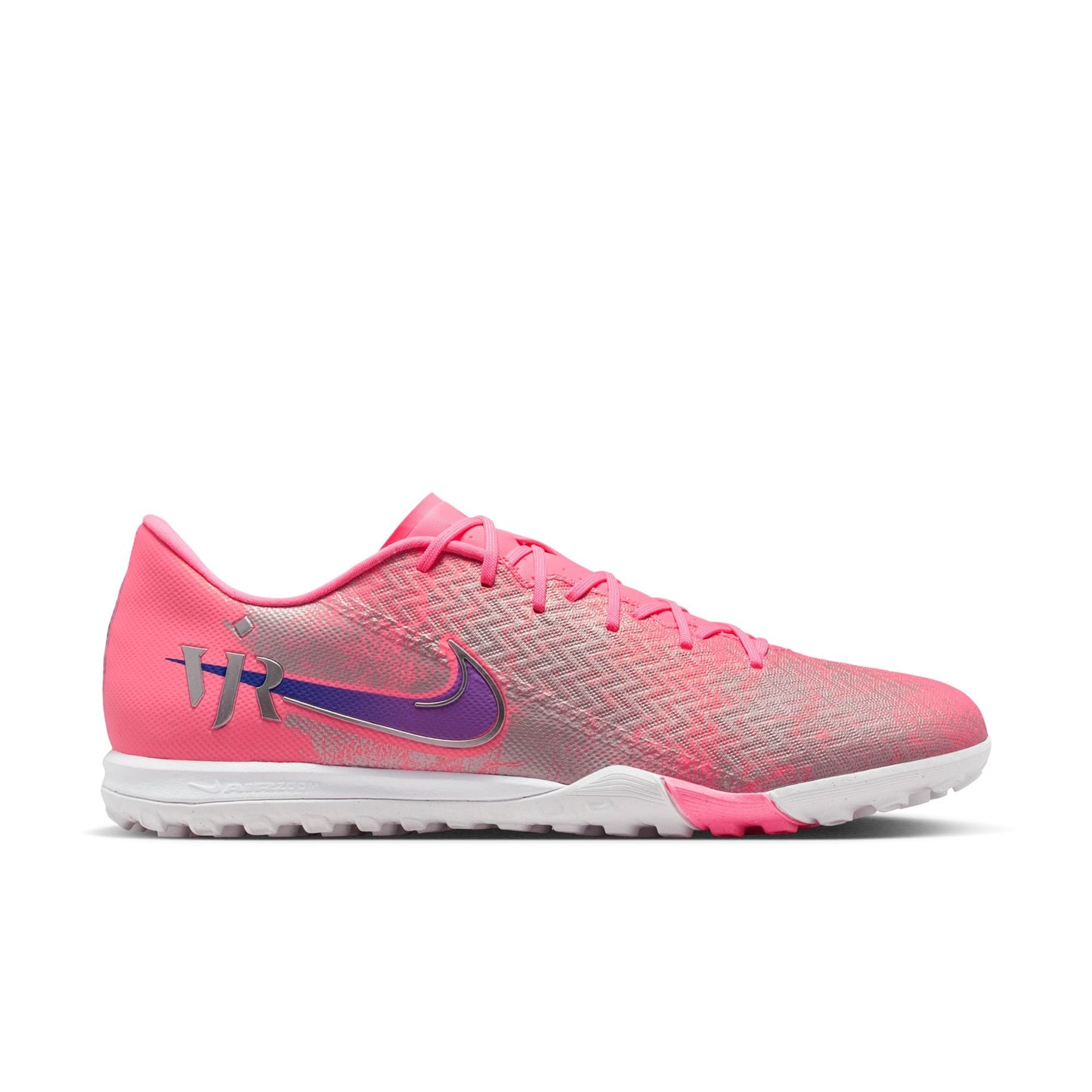 Nike Mercurial Vapor 16 Academy "Vini Jr." TF Turf Soccer Shoes -Sunset Pulse/Old Royal