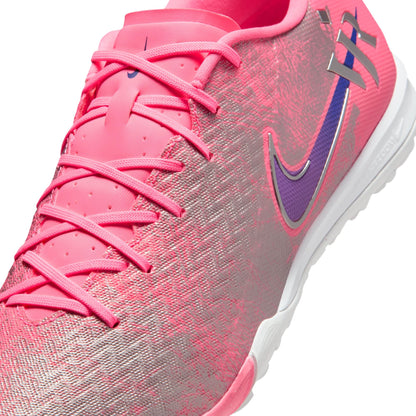 Nike Mercurial Vapor 16 Academy "Vini Jr." TF Turf Soccer Shoes -Sunset Pulse/Old Royal
