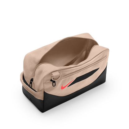 Nike Academy Soccer Shoe Shoe Bag - Linen/ Black/ Bright Crimson