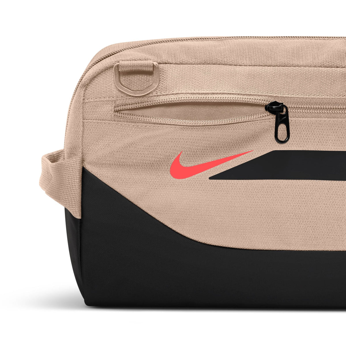 Nike Academy Soccer Shoe Shoe Bag - Linen/ Black/ Bright Crimson