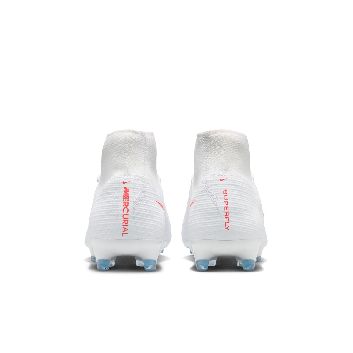 Nike Air Zoom Mercurial Superfly 11 Academy FG Firm Ground Soccer Cleats  -White/ Blur/ Bright Crimson