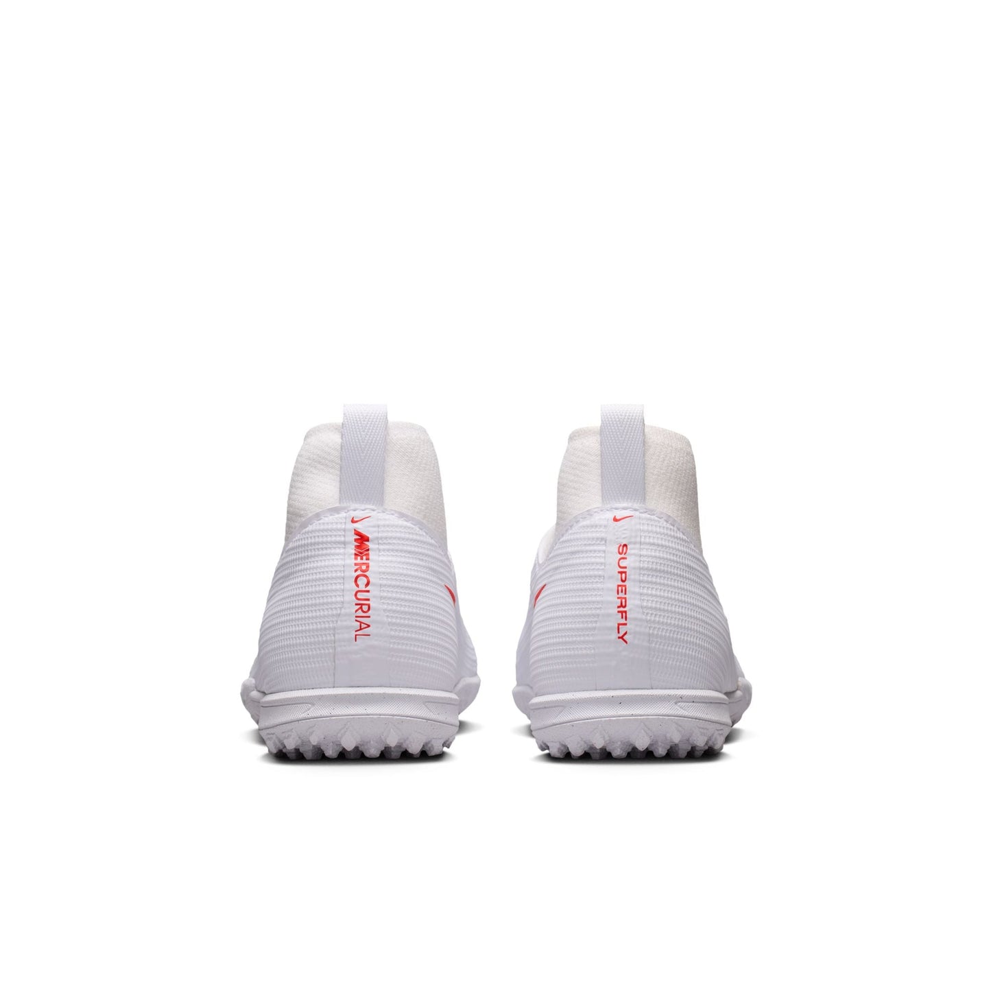 Nike Junior Superfly 11 Academy TF Turf Soccer Shoes - White Blur/ Bright Crimson