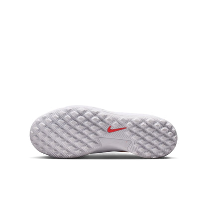 Nike Junior Superfly 11 Academy TF Turf Soccer Shoes - White Blur/ Bright Crimson
