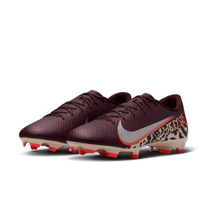 Nike United Mercurial Vapor 16 Academy FG Firm Ground Soccer Cleat - Burgundy Crush/Metallic Silver