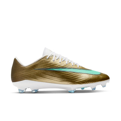 Nike Zoom Superfly 11 Kylian Mbappe Pro FG Firm Ground Soccer Cleats - Metallic Gold/ Green Glow
