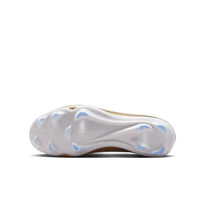 Nike Junior Kylian Mbappe Mercurial Vapor 17 Pro FG Firm Ground Soccer Cleat - Metallic Gold/Green Glow