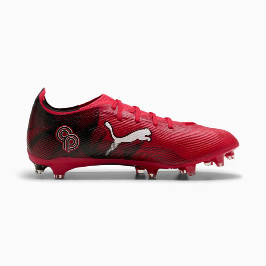 Puma Ultra 6 Match FG/AG Firm Ground Soccer Cleat - Black fast/ Red fire