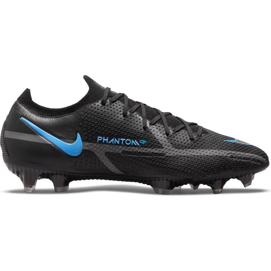 Nike Phantom GT2 Elite FG - Black/Black-Iron Grey